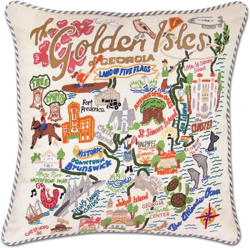 Miniatura 59 de Catstudio Almohada decorativa bordada a mano de Texas