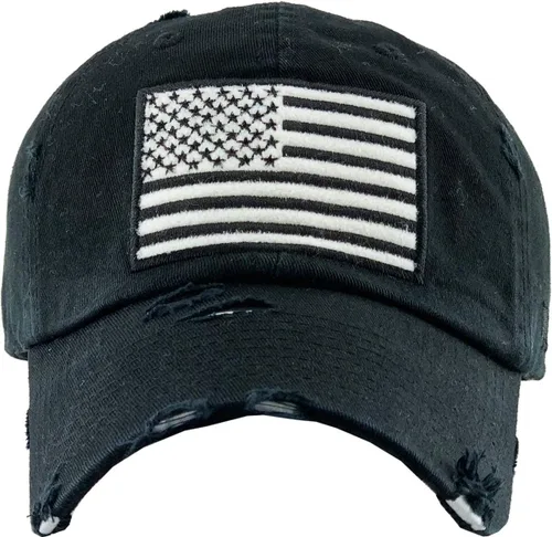 Miniatura 286 de KBETHOS Tactical Operator Collection USA Fishing Mesh Ballcap Flag Patch America Outdoors Trucker Baseball Cap