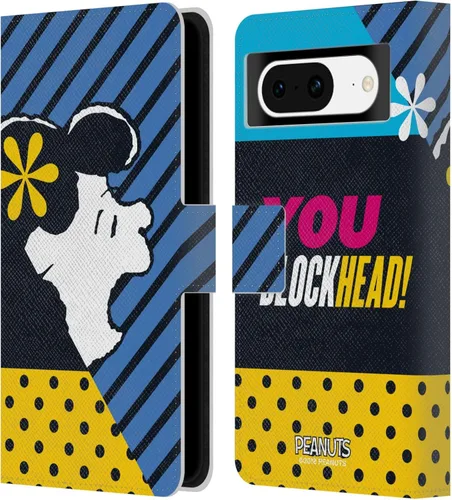Miniatura 62 de Head Case Designs Officially Licensed Peanuts Snoopy & Woodstock 2 Halfs and Laughs Leather Wallet Case Compatible with Google Pixel 8 Snoopy