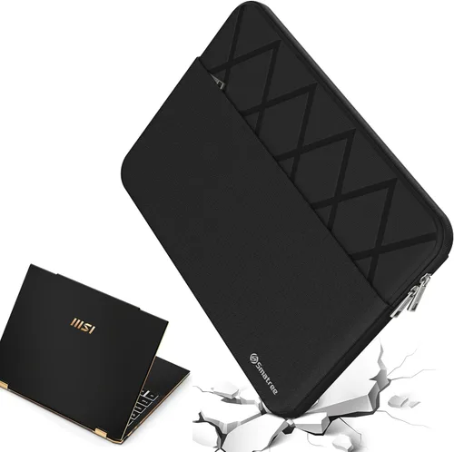 Miniatura 14 de Smatree Funda para portátil MSI Summit 13 AI+Evo Copilot+PC/E13 AI Evo A1M, para Summit E13 Flip Evo de 13.4 pulgadas, funda con bolsillo