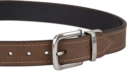 Miniatura 19 de Columbia Cinturón reversible para niños, correa clásica de 1 pulgada de ancho para la escuela, casual y ropa de vestir