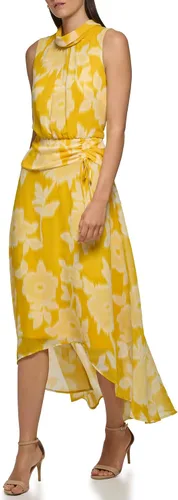 Miniatura 3 de KARL LAGERFELD Vestido largo floral alto-bajo para mujer