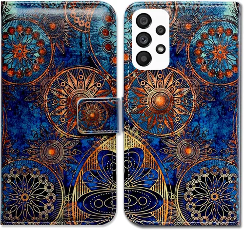 Miniatura 18 de Bcov Funda para Samsung Galaxy A53, diseño de pájaro negro y verde con tapa para teléfono con ranura para tarjeta y soporte para Samsung Galaxy A53