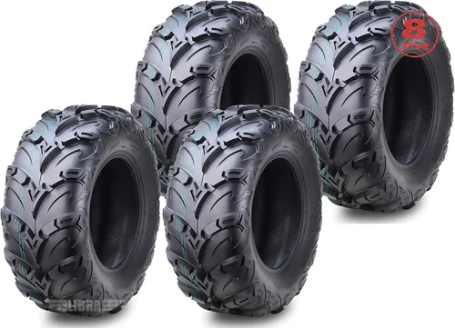 Miniatura 18 de WANDA Neumáticos ATV Premium de 8 capas 22x7-11 22x10-9 para lodo compatibles con Honda Recon 250 Suzuki Ozark 250