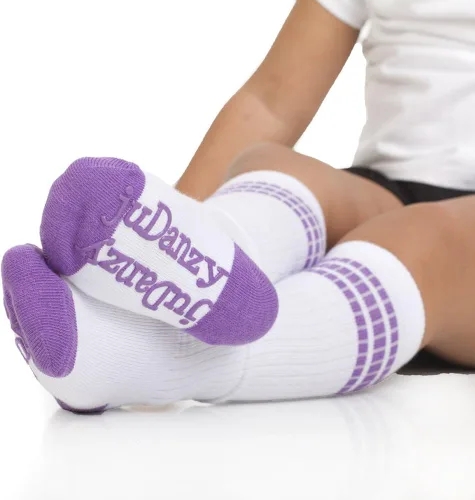 Miniatura 2 de juDanzy Baby, Toddler & Kids Knee High Stripe Tube Socks For Boys & Girls With Grips