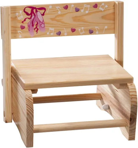 Miniatura 12 de Taburete y silla infantil 2 en 1, diseño de animales y postres
