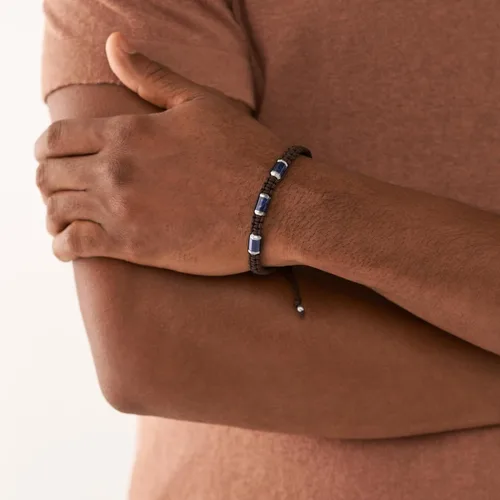 Miniatura 31 de Fossil para Hombre Wellness pulsera de abalorio