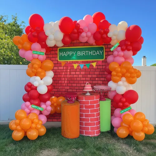 Miniatura 13 de Kit de arco de guirnalda de globos azul rojo negro blanco 140PCS con tarjetas de fondo adhesivas Globos de mylar grandes Starburst para fiesta