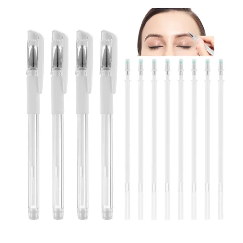 Bolígrafo de mapeo de cejas, bolígrafo microblading para cejas, rotulador de piel, maquillaje de cejas, herramientas de marca de mapeo de posición,