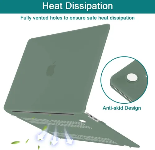 Miniatura 6 de Teryeefi Funda compatible con MacBook Pro de 13 pulgadas, A2338, M1, M2, A2251, A2289, A2159, A1989, A1706, con Touch Bar (versión 2016-2022)
