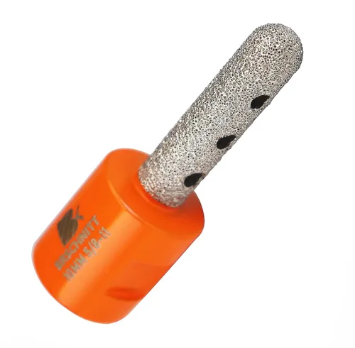 Miniatura 7 de Broca biseladora de diamante, brocas de diamante BRSCHNITT de 3.228 in con rosca 5/8-11 para agrandar, pulir y biselar los agujeros exsit