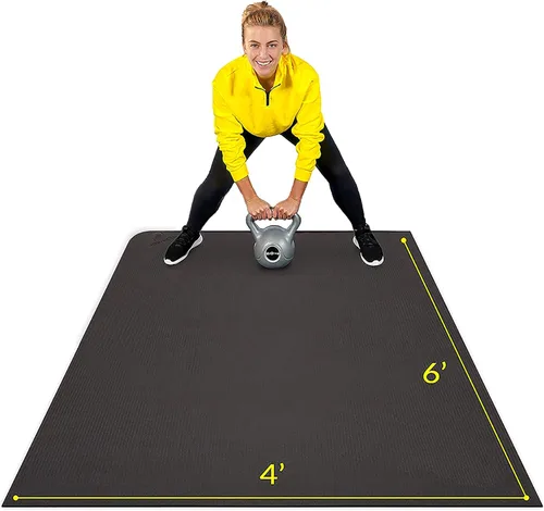 Miniatura 9 de ActiveGear Alfombrilla de ejercicio grande para entrenamiento en casa Suelo de gimnasio de entrenamiento para gimnasio en casa Alfombrilla