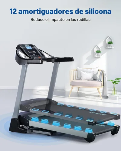 Miniatura 5 de Auto Incline BORGUSI Treadmill, Heavy Duty Treadmill for Home, Wide Belt