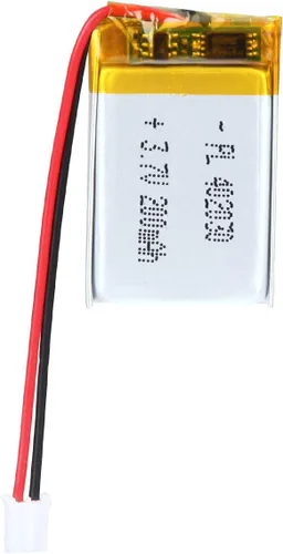 Miniatura 17 de Batería recargable Lipo de polímero de litio de 3.7V 3000mAh 605080 con conector PH2.0.000 in JST para altavoz y dispositivo inalámbrico