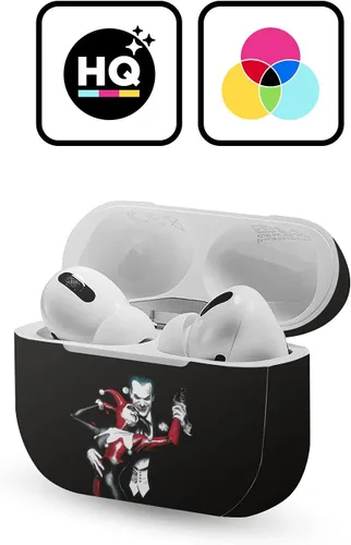 Miniatura 2 de Head Case Designs Producto oficial de The Joker DC Comics Batman: Harley Quinn 1 - Adhesivo adhesivo de vinilo compatible con AirPods Pro