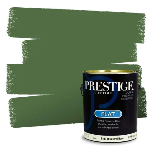 Miniatura 1380 de Prestige Paints - pintura de exterior y pintura de imprimación en una, E100-T-6006-10AVP