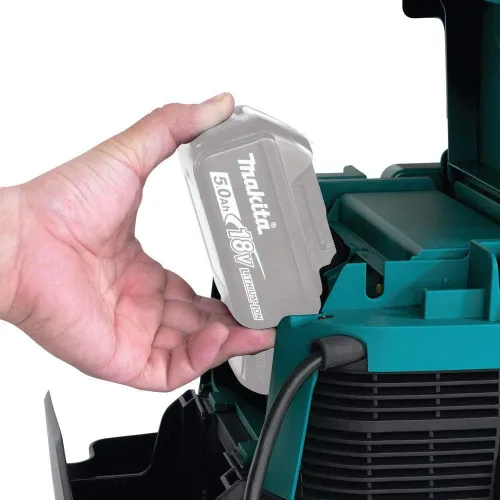 Miniatura 7 de Makita XCV04Z 36V (18V X2) LXT/Extractor de polvo seco con cable de 2.1 galones de filtro HEPA, solo herramienta