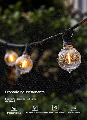 Miniatura 4 de Brightown Candelabra - Lote de 25 bombillas G40 con rosca, luz clara, con forma de globo Luz LED