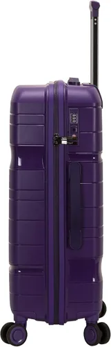Miniatura 4 de Rockland Juego de equipaje Linear de 3 piezas Hardside Spinner Wheel, PúrpuraOmbre Force.), F243-PURPLE