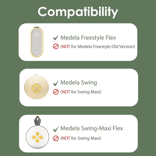 Miniatura 2 de BabyShown Tubing compatible con Medela Freestyle Flex y Medela Swing Maxi Flex Pumps, reemplazo Freestyle Flex y Swing Maxi Flex Tubing, no piezas