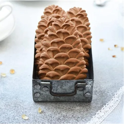 Miniatura 4 de Molde de madera tallada para galletas, cortador de galletas de jengibre, moldes para sellos de galletas para Springerle, tragacanto, mazapán