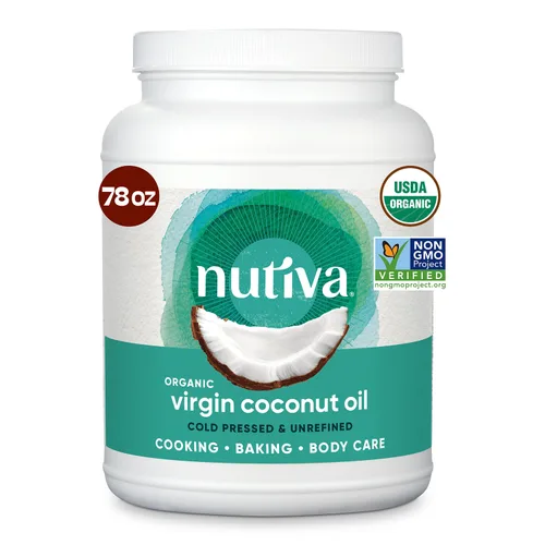 Miniatura 6 de Nutiva, Aceite de coco orgánico, 29 fl oz