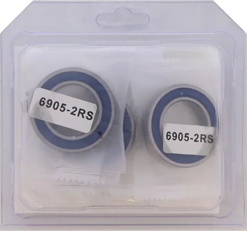 Miniatura 8 de All Balls Racing 25-1250 Kit de juntas de rodamiento de rueda compatible con/reemplazo para Honda Suzuki