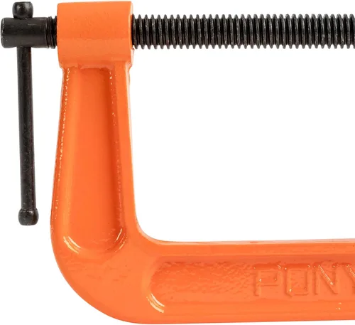 Miniatura 4 de Pony Jorgensen 2650 Abrazadera C de 5 pulgadas, naranja