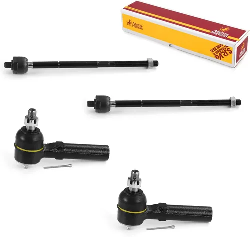 Miniatura 81 de Metrix Premium Chassis Parts - Juego de 4 barras de acoplamiento interior y exterior para Audi A3 15-16, Seat Leon 06-20 (México), 09-17 Volkswagen