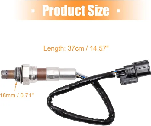 Miniatura 5 de X AUTOHAUX Sensor de oxígeno O2 de la relación de combustible del aire del coche aguas arriba 36531RGWA01 250-25056 para Honda Odyssey 2007-2010