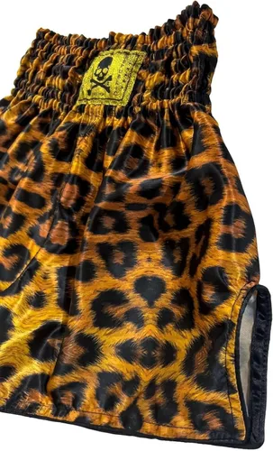 Miniatura 2 de The Leopard 2.0 - Pantalones cortos unisex Muay Thai Auténticos Hombres Mujeres Boxeo