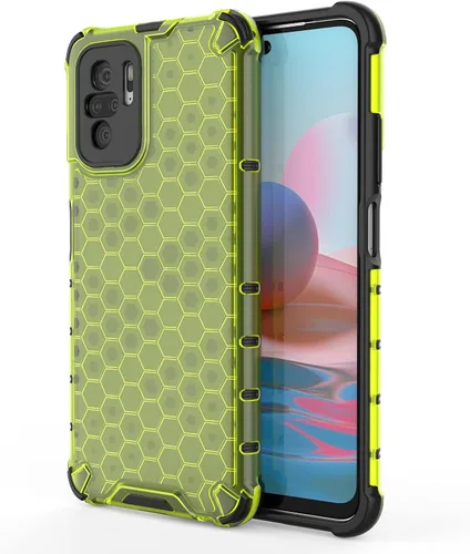Miniatura 2 de Funda para Xiaomi Poco M5s 4G, Funda para Redmi Note 10 4G / Note 10S 4G / Note 11 SE (India) Funda 2 en 1 Funda para teléfono Funda Verde