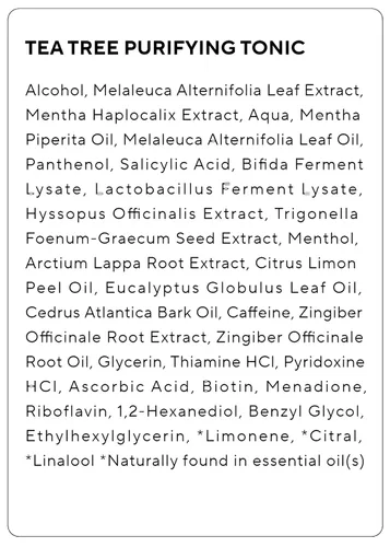 Miniatura 9 de AROMATICA Tónico purificador de árbol de té, parabenos, silicona, sin sulfato, vegano, tónico calmante y refrescante para el tratamiento del cuero