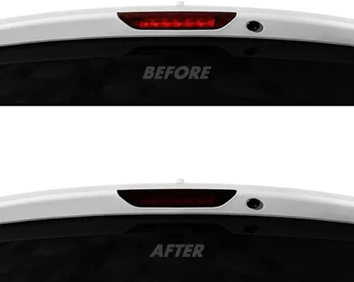 Miniatura 10 de SlickMod Tinte de humo de vinilo precortado para luz trasera Dodge Durango 2014-2023 (20% humo oscuro, 4. luz trasera interior)