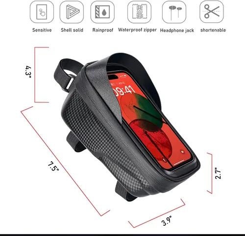 Miniatura 7 de Bolsa de bicicleta, LLTTLTMM, bolsas de bicicleta para bicicletas, bolsa de bicicleta impermeable, bolsa de bicicleta, accesorios de bicicleta