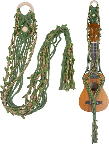 Miniatura 7 de Soporte de montaje en pared para ukelele para ukelele soprano, kit alternativo