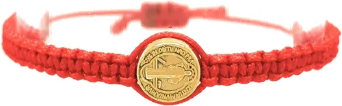 Pulsera para bebé - Pulsera de macramé rojo para bebé - recién nacido - Baby Shower - Bautismo - Regalo de cumpleaños - Tutti Jewelry