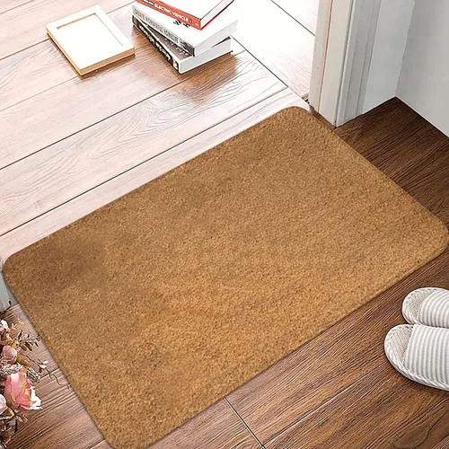 Miniatura 5 de All Creations - Tapete de puerta con diseño de flores y abejas de bienvenida para interiores y exteriores, divertido y bonito, regalo