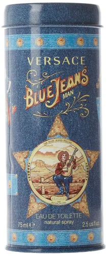Miniatura 4 de Versace Blue Jeans - Eau de Toilette en espray para hombre, 2.5 onzas