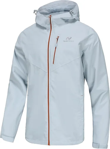 Miniatura 7 de Chaqueta impermeable ligera con capucha para hombre, transpirable, para senderismo de montaña al aire libre