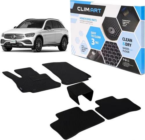 Miniatura 11 de CLIM ART WaterTrap FL011417021 - Alfombrillas de automóvil de ajuste personalizado para Honda CR-V 2017-2022, primera y 2ª fila, alfombrillas