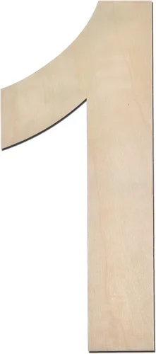 Miniatura 47 de Letra M de madera de 12 pulgadas de grosor, letra de madera grande sin terminar de 1/4 de pulgada de grosor para decoración de pared del hogar