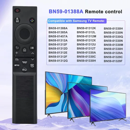 Miniatura 2 de Paquete de 2 unidades BN59-01388A BN59-01388H TM2240A Reemplazo para Samsung Smart TV Control Remoto, para CU7000/DU7200, Crystal UHD, Marco, QLED