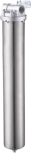 Miniatura 11 de NSF/ANSI 42 Certificación 304 Carcasa de filtro de acero inoxidable para cartucho de filtro de 10 pulgadas, carcasa de filtro de agua NPT de 3/4