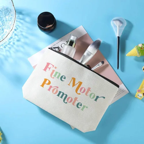 Miniatura 6 de Azteoiz Regalos de terapia ocupacional, regalos de terapeuta para mujeres, regalos pediátricos mentales saludables y mentales, bolsa de maquillaje