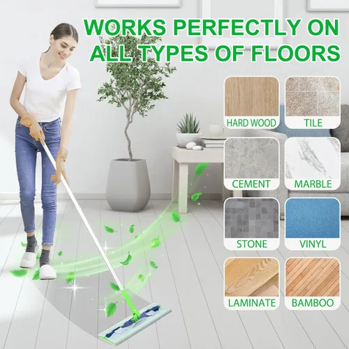 Miniatura 4 de 20 repuestos de almohadillas húmedas XL para trapeador Swiffer Sweeper XL, paños desechables extragrandes húmedos, almohadillas de tamaño extra