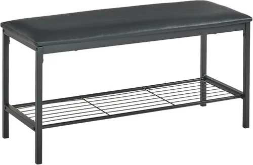 Miniatura 8 de VECELO Juego de mesa de comedor de cocina con banco tapizado y 2 sillas Diseño compacto que ahorra espacio Perfecto para apartamentos pequeños