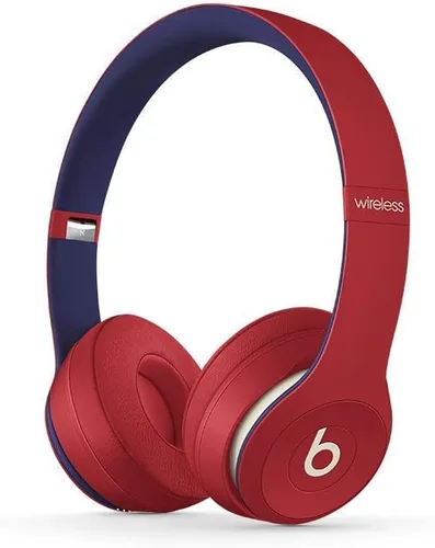 Miniatura 10 de Beats Solo3 Auriculares inalámbricos sobre la oreja – Colección Beats Decade – Desafiante Negro-Rojo (Renovado)