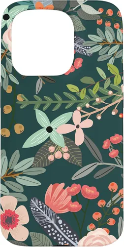 Miniatura 13 de Funda con diseño floral botánico de jardín colorido para iPhone 13