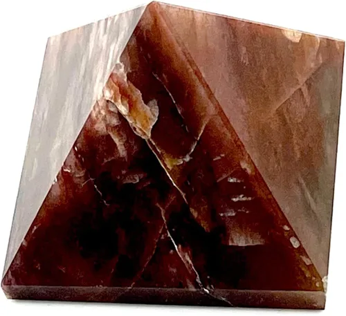 Miniatura 2 de Pirámide de piedras preciosas energizadas de aproximadamente 1.75 a 2 pulgadas – Cristales curativos Reiki – Lapislázuli cuarzo verde jade fluroita